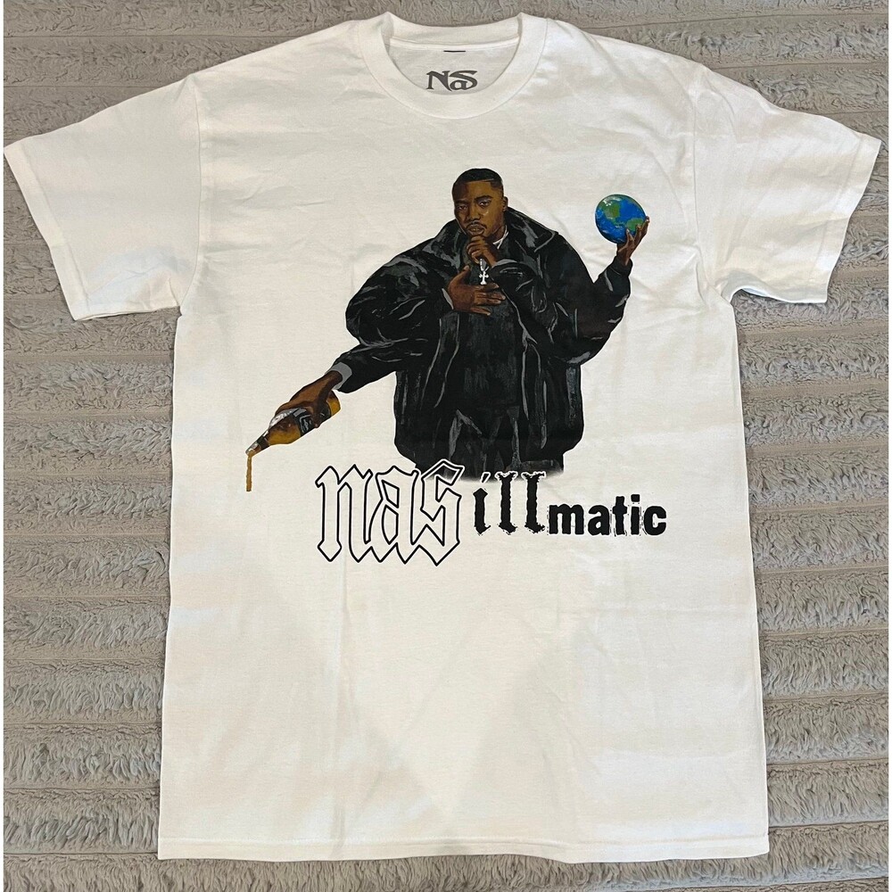 Nas “Nas’Illmatic” Graphic T-Shirt – Size Medium – NWOT